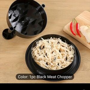 1piece chicken shredder machine with handle.  Efficient meat shredding tool.